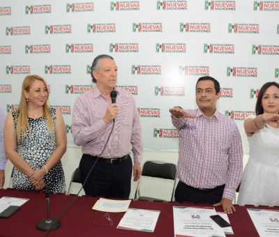Rinde protesta Kike Rojas como nuevo dirigente estatal del PRI