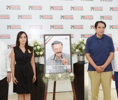 PRI rinde homenaje luctuoso a José Guillermo Ruelas Ocampo