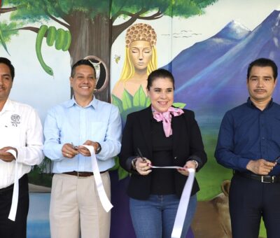 Inauguran mural “Madre naturaleza”