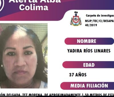 Ayuda para localizar a Yadira Ríos Linares, de Tecomán