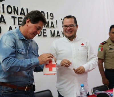 Arranca colecta anual de la Cruz Roja en Tecomán