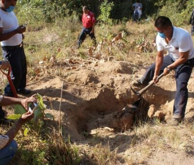 Nuevo hallazgo de fosa clandestina en los límites de Manzanillo y Cihuatlán