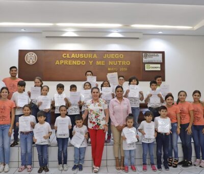 Clausura CEDEFU taller “Juego, Aprendo y me Nutro”