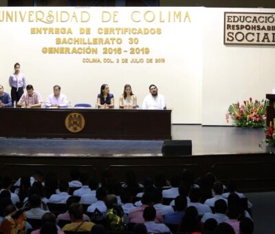 Bachillerato, fundamental para formar jóvenes preparados: Rector