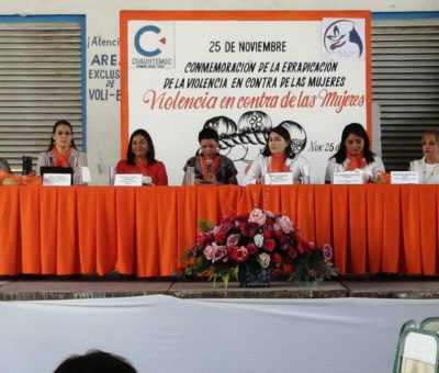 Cierran con éxito actividades por el Día Internacional de la No Violencia de Género