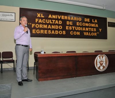 Celebra UdeC 40 años de enseñanza de la Economía
