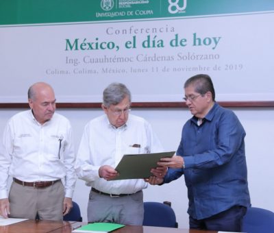 Cuauhtémoc Cárdenas, uno de los grandes constructores de la democracia mexicana: Rector