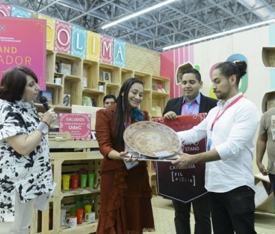 Gana stand de la UdeC premio por Impacto Cero, en la FIL 2019