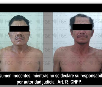 En cateo, capturan a dos narcomenudistas en la colonia las Palmas de Tecomán