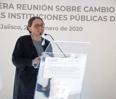 Cambio climático debe estar en currícula de todas las carreras: Amparo Martínez