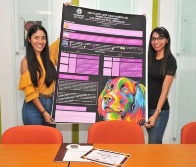 Alumnas de la UdeC destacan con su proyecto de tesis en encuentro regional de psicología