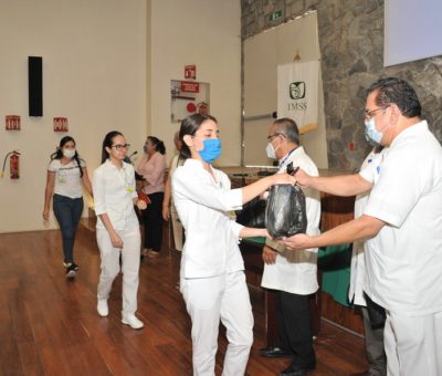 Sigue UdeC cuidando la seguridad de sus pasantes de Enfermería