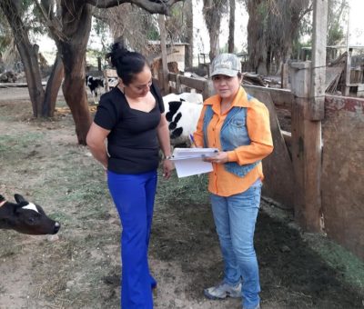 Egresada de la UdeC realiza investigación sobre productores lecheros de Mexicali