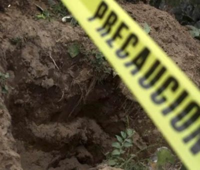 Localizan restos humanos en dos fosas clandestinas rumbo a Cerro de Ortega