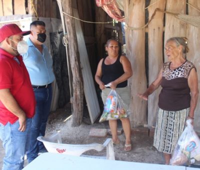 Familias afectadas por lluvias no están solas: Chava Bueno