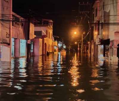 Lluvia de esta noche – madrugada deja inundaciones y afectaciones en Colima y Manzanillo: PC