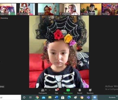 Celebra Estancia Infantil  Día de Muertos virtual