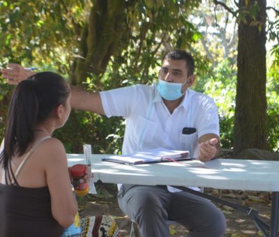 Bajo un esquema de estricto control sanitario, reinició Rafael Mendoza los «Días ciudadanos»