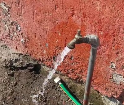 Servicio de Agua en la Colonia Lázaro Cárdenas será progresivo: Comapal