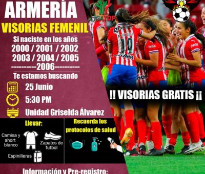 Invita Ayuntamiento a jóvenes a participar en visorias de fútbol para hombres y mujeres