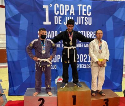 Colimense obtiene cuatro medallas en la Primera Copa Tec de Jiu Jitsu