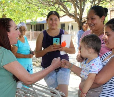 Atiende Alcaldesa Tey Gutiérrez demandas urgentes de pobladores de El Mixcoate y Pueblo  Nuevo