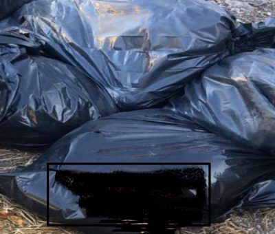 En cuatro bolsas negras, dejan restos humanos en Coquimatlán