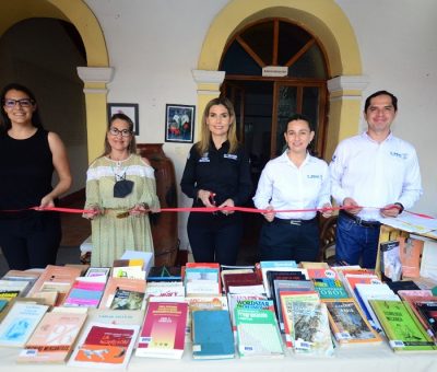 Ayuntamiento de Colima inaugura feria“Adopta un Libro”