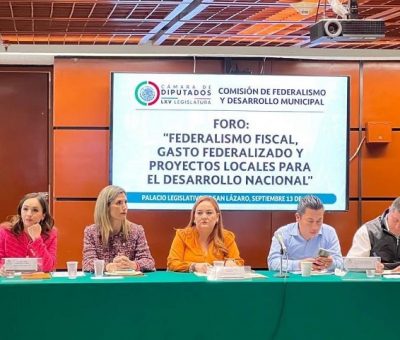 Margarita Moreno expone a diputados federales necesidades de inversión en municipios