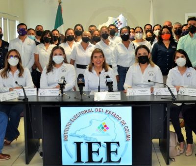 Trabajadoras y trabajadores del IEE Colima llevan un mes sin recibir su sueldo