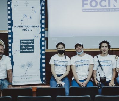 Inicia HuertoCinema Móvil, en campus universitarios