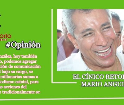 El cínico retorno de Mario Anguiano