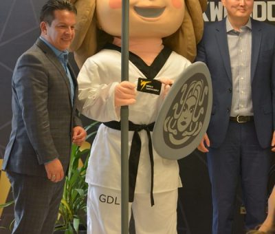 Presentan mascota del Mundial de Taekwondo Guadalajara 2022
