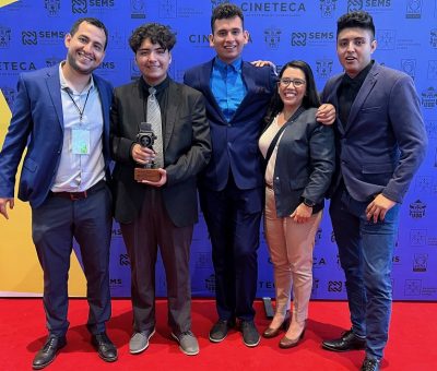 Gana alumno del Bachillerato 18 concurso nacional ANUIES en Corto