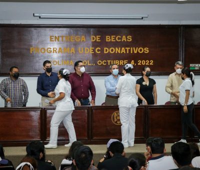 156 alumnos fueron beneficiados con el Programa UdeC Donativos
