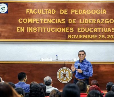 Expone rector cualidades para sobrellevar escenarios complejos