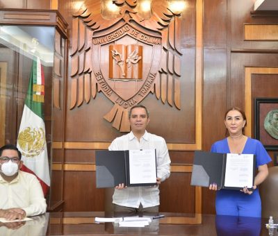 Buscamos sumar esfuerzos para darle buenas noticias a los colimenses: Rector