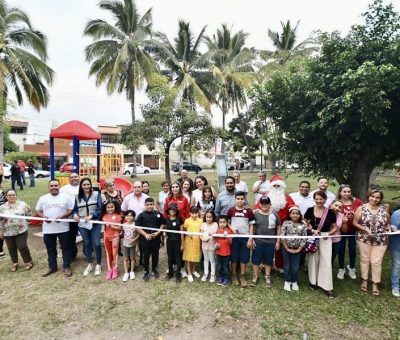 Margarita Moreno entrega obras de ‘El jardín que mereces’ 