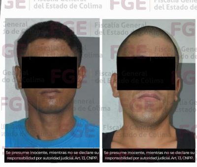 En Colima, van a prisión dos hombres por posesión de narcótico