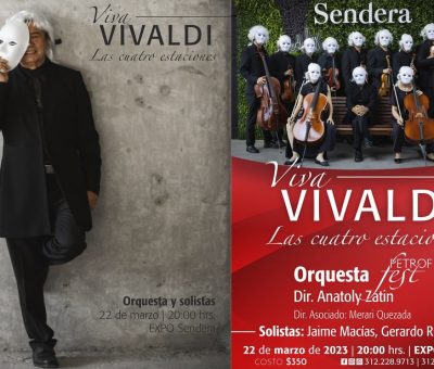 Presentarán Las Estaciones de Vivaldi, en Expo Sendera
