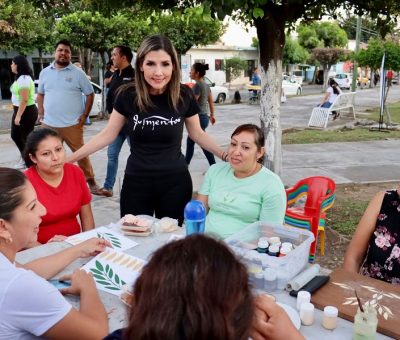 Margarita Moreno fomenta convivencia familiar en El Diezmo
