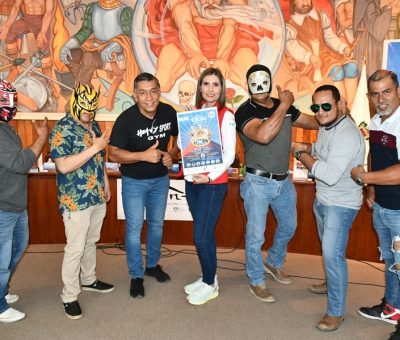 Margarita Moreno confirma espectáculo gratuito de Lucha Libre en el FIV