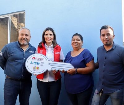 Margarita Moreno y Corazón Urbano arrancan segunda etapa de mejoramiento de vivienda