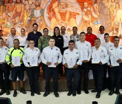“Certifican en confianza al 100% de la Policía Municipal de Colima”: Margarita Moreno