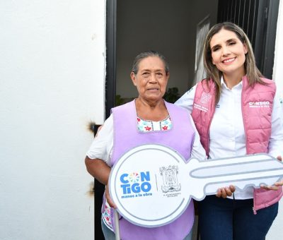 Margarita Moreno fortalece patrimonio familiar en colonias del municipio