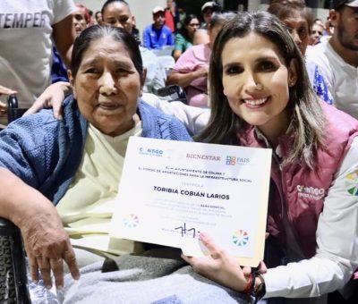 Mejorarán su vivienda 116 familias más en Colima: Margarita Moreno