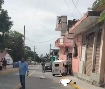 Asesinan a chofer de mototaxi en Santiago, Manzanillo