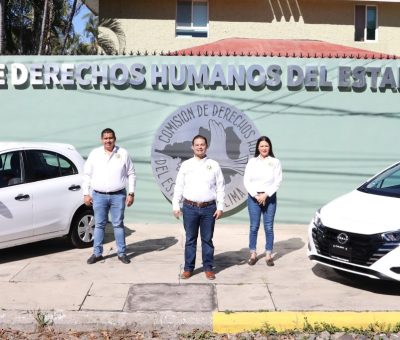 Adquiere CDHEC vehículos para fortalecer la defensa de los derechos humanos