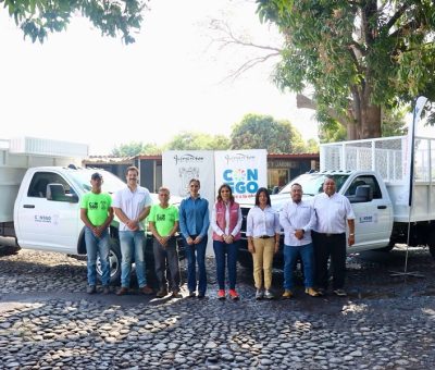 La presidenta municipal Margarita Moreno cumple a trabajadores y fortalece patrimonio de Servicios Públicos y Obras Públicas