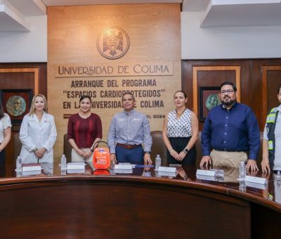 Se suma UdeC al programa estatal de Espacios cardioprotegidos